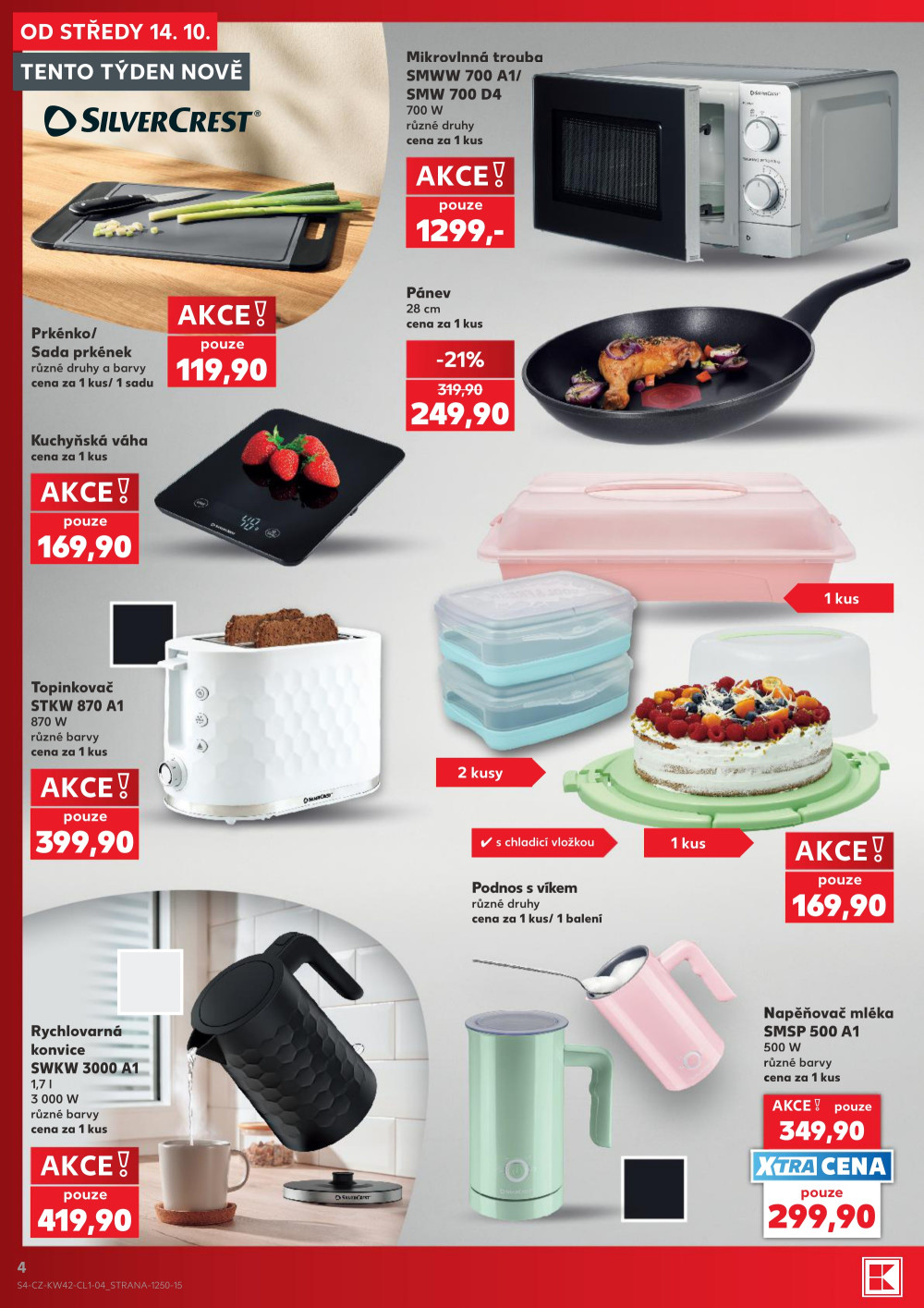 Leták Kaufland leták - Spotřební zboží - strana 4