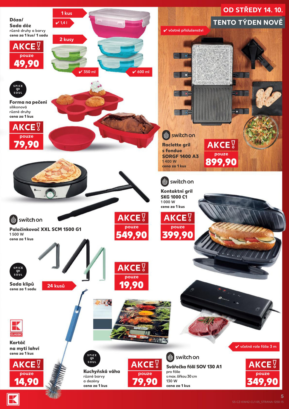 Leták Kaufland leták - Spotřební zboží - strana 5