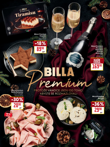 BILLA leták - Premium