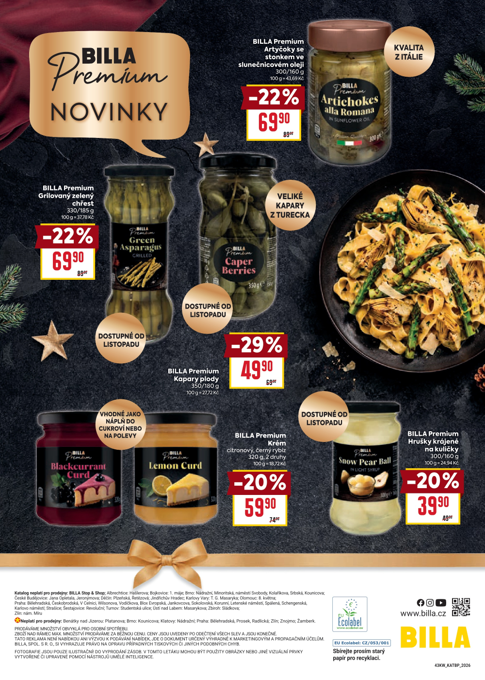 Leták BILLA leták - Premium - strana 20