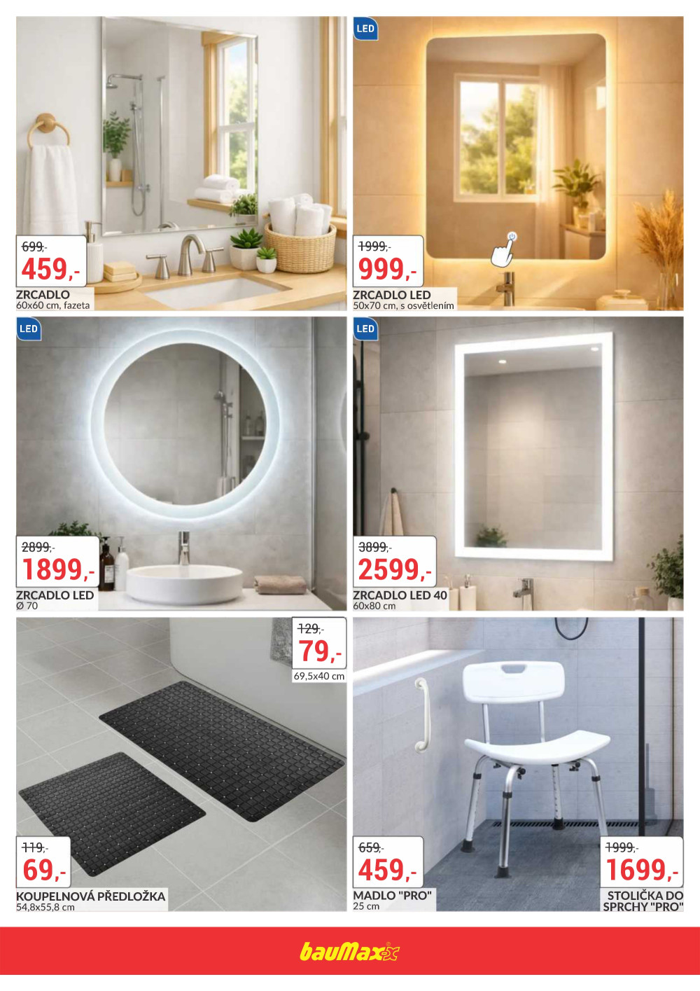 Leták Baumax leták - Koupelna - strana 10
