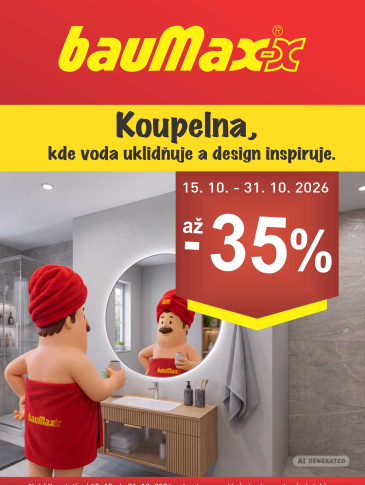 Baumax leták - Koupelna