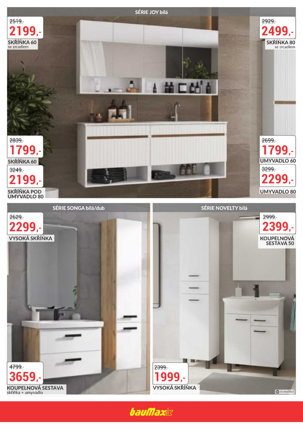 Leták Baumax leták - Koupelna - strana 8