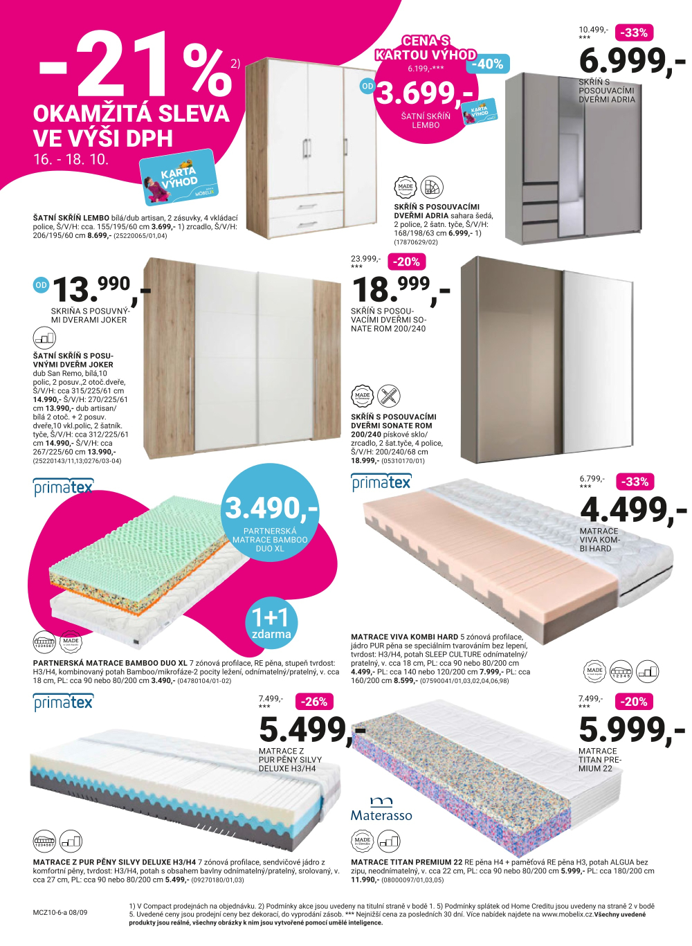Leták Möbelix leták - Sleva ve výši DPH - strana 8