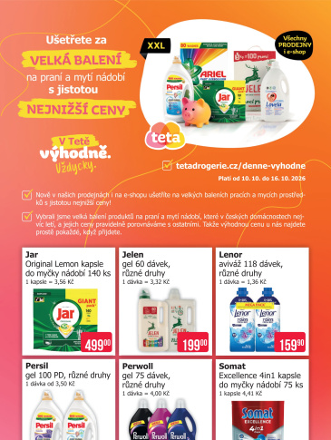 Teta drogerie - Vždycky výhodně