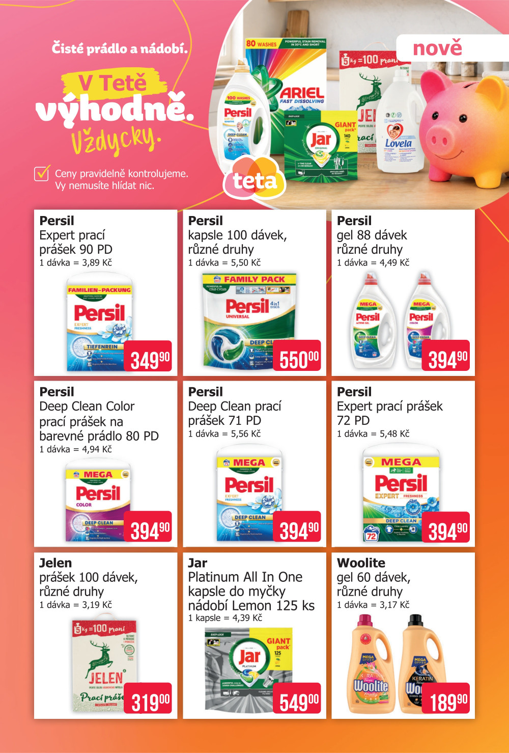 Leták Teta drogerie - Vždycky výhodně - strana 2
