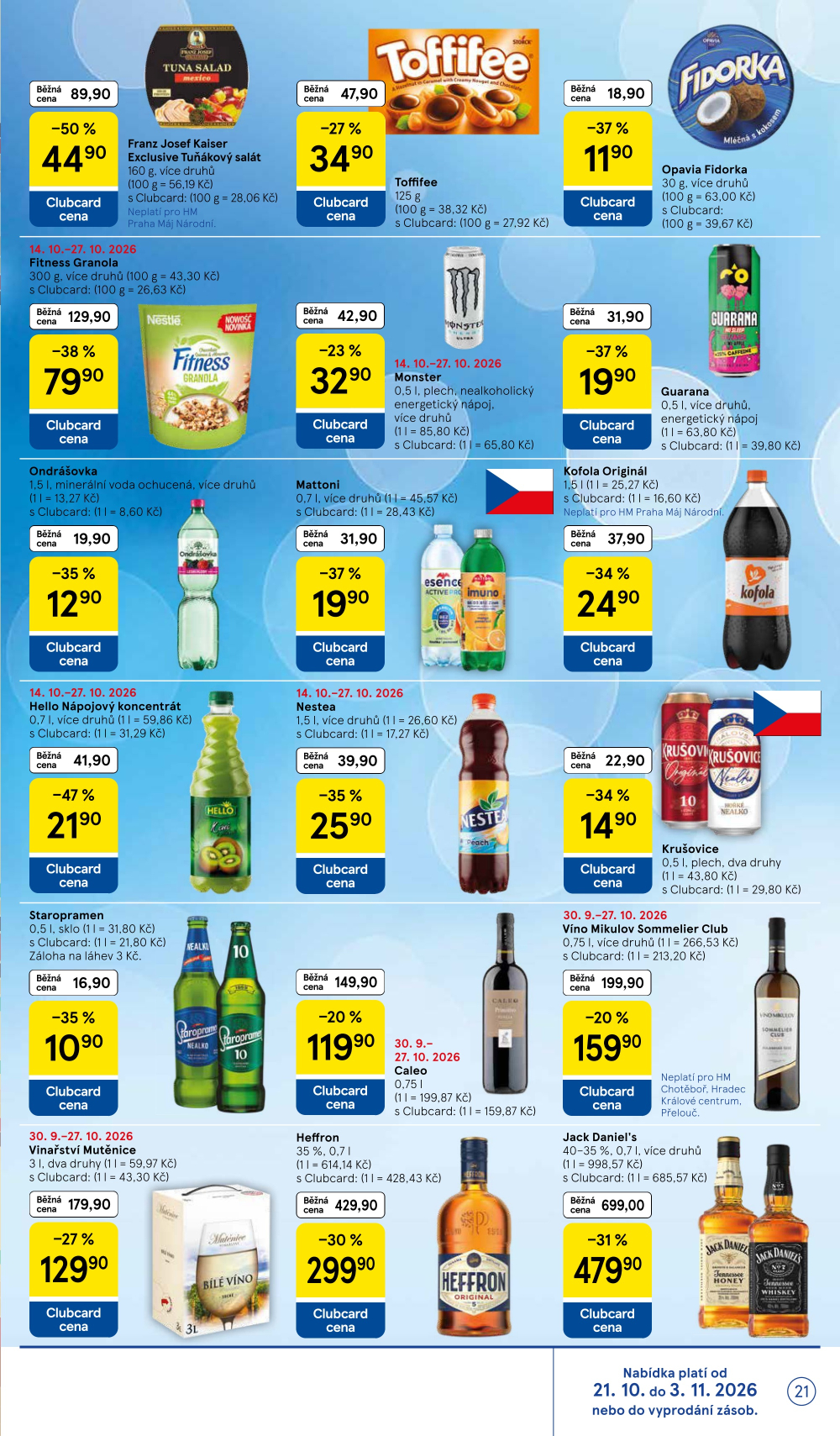 Leták Tesco hypermarket leták - strana 21