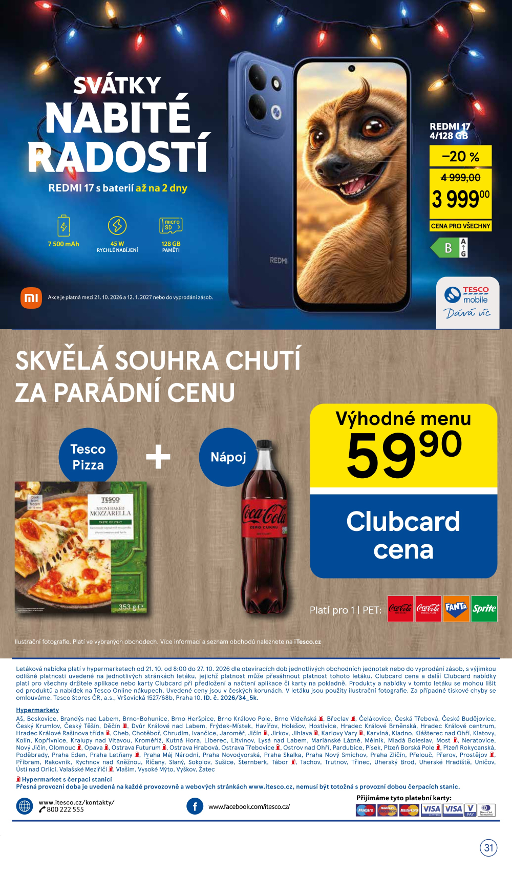 Leták Tesco hypermarket leták - strana 31