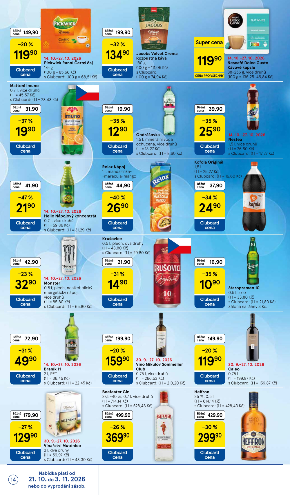 Leták Tesco supermarket leták - strana 14