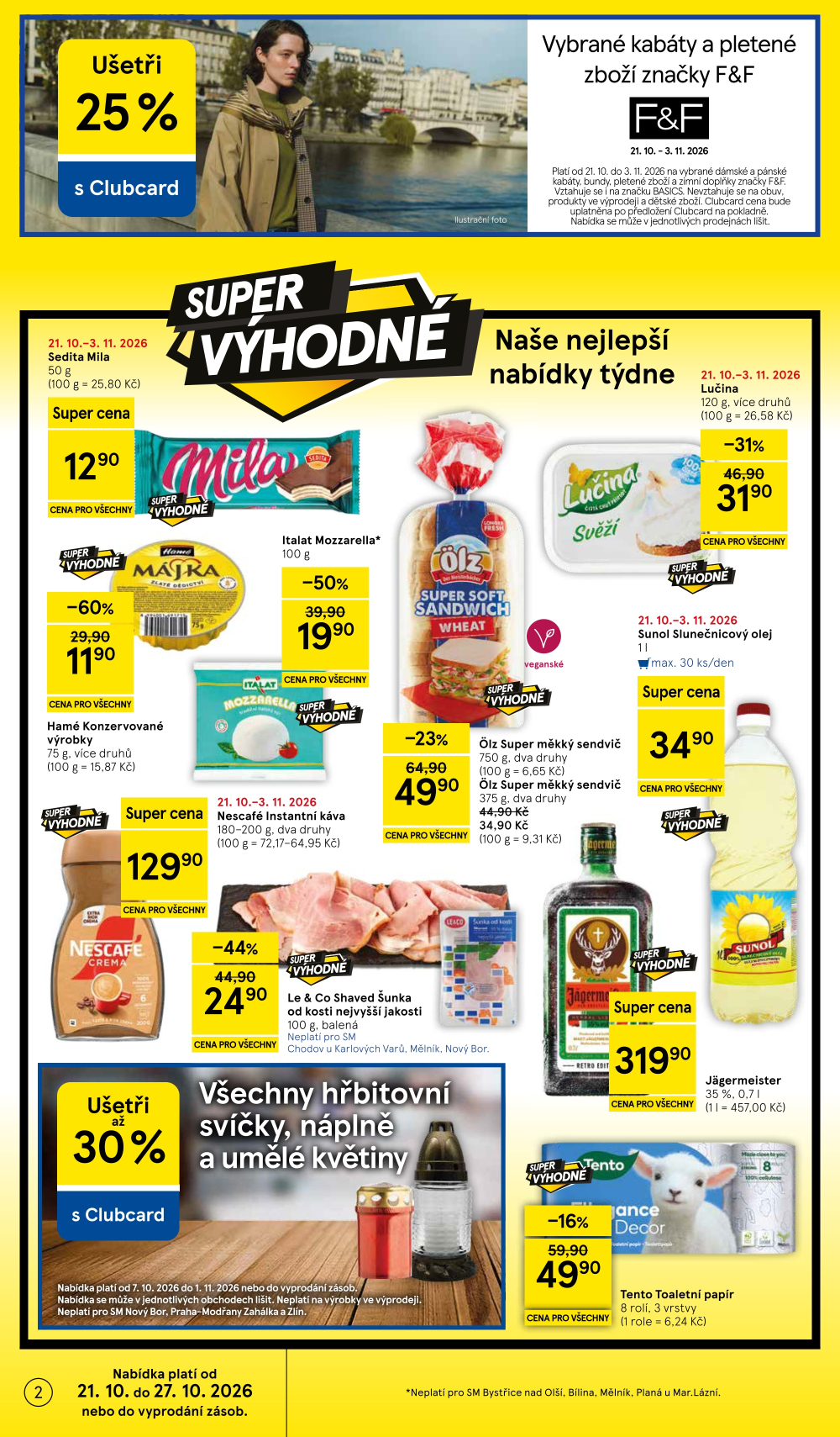 Leták Tesco supermarket leták - strana 2