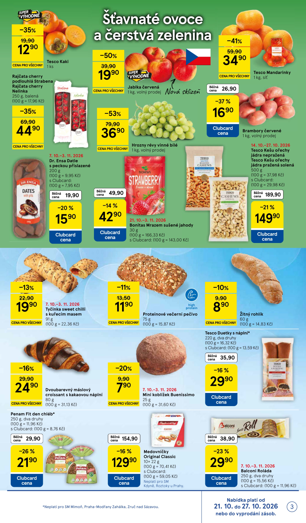 Leták Tesco supermarket leták - strana 3