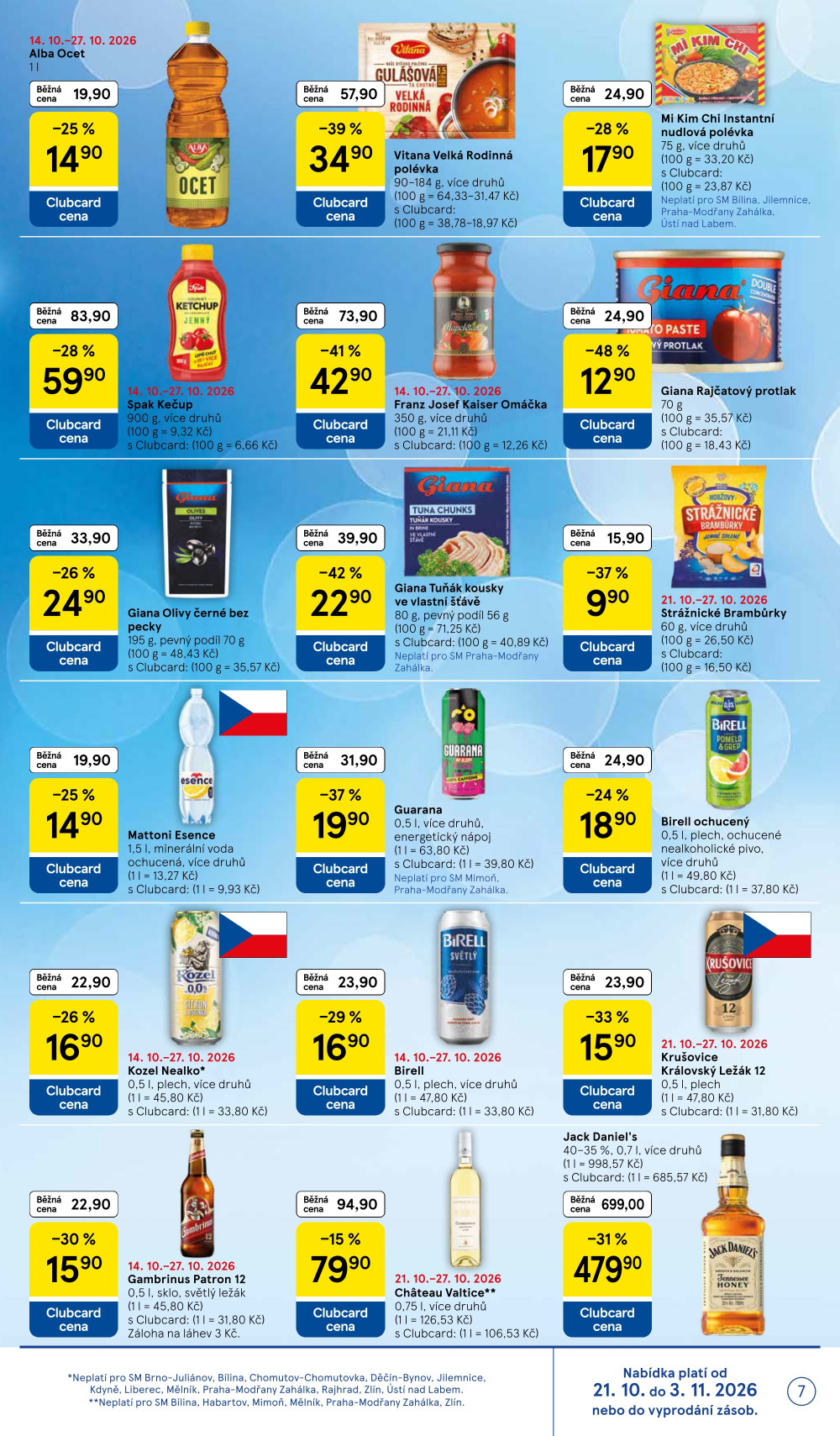 Leták Tesco supermarket leták - strana 7