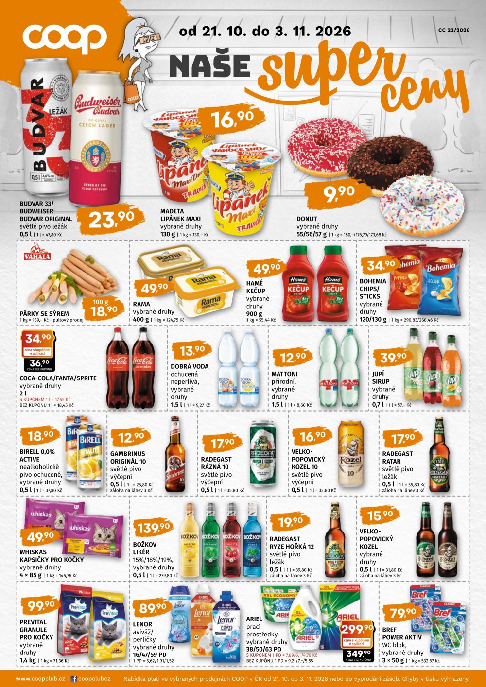 Leták COOP leták - Super ceny - strana 1