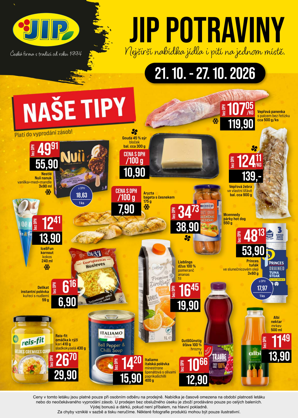Leták JIP leták CC Cash & Carry - České Budějovice, Most, Náchod, Svoboda nad Úpou, Sušice - strana 20