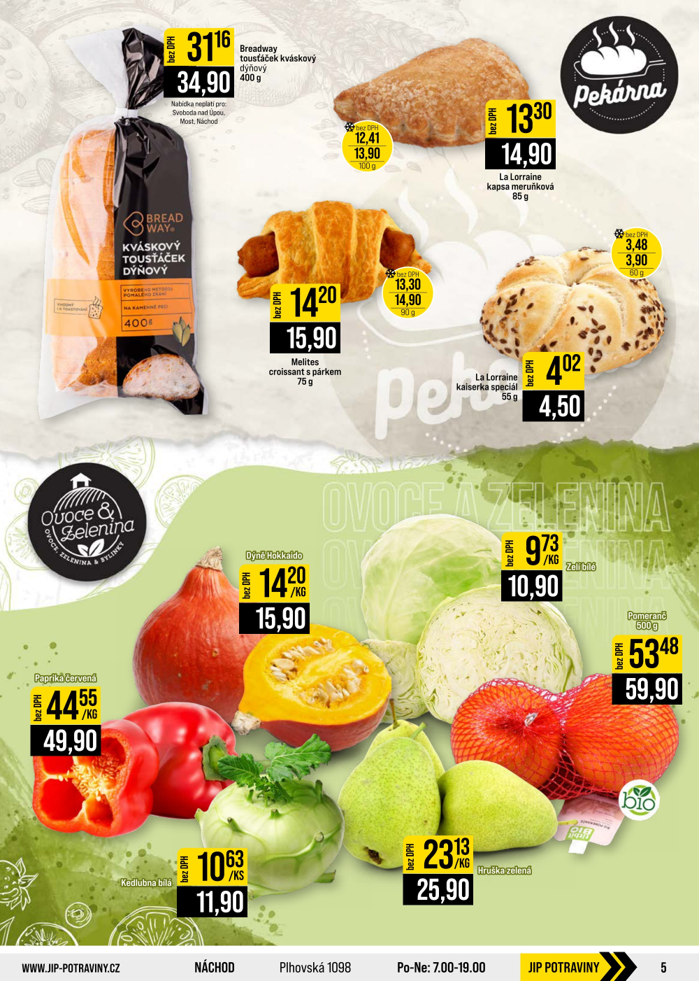 Leták JIP leták CC Cash & Carry - České Budějovice, Most, Náchod, Svoboda nad Úpou, Sušice - strana 5