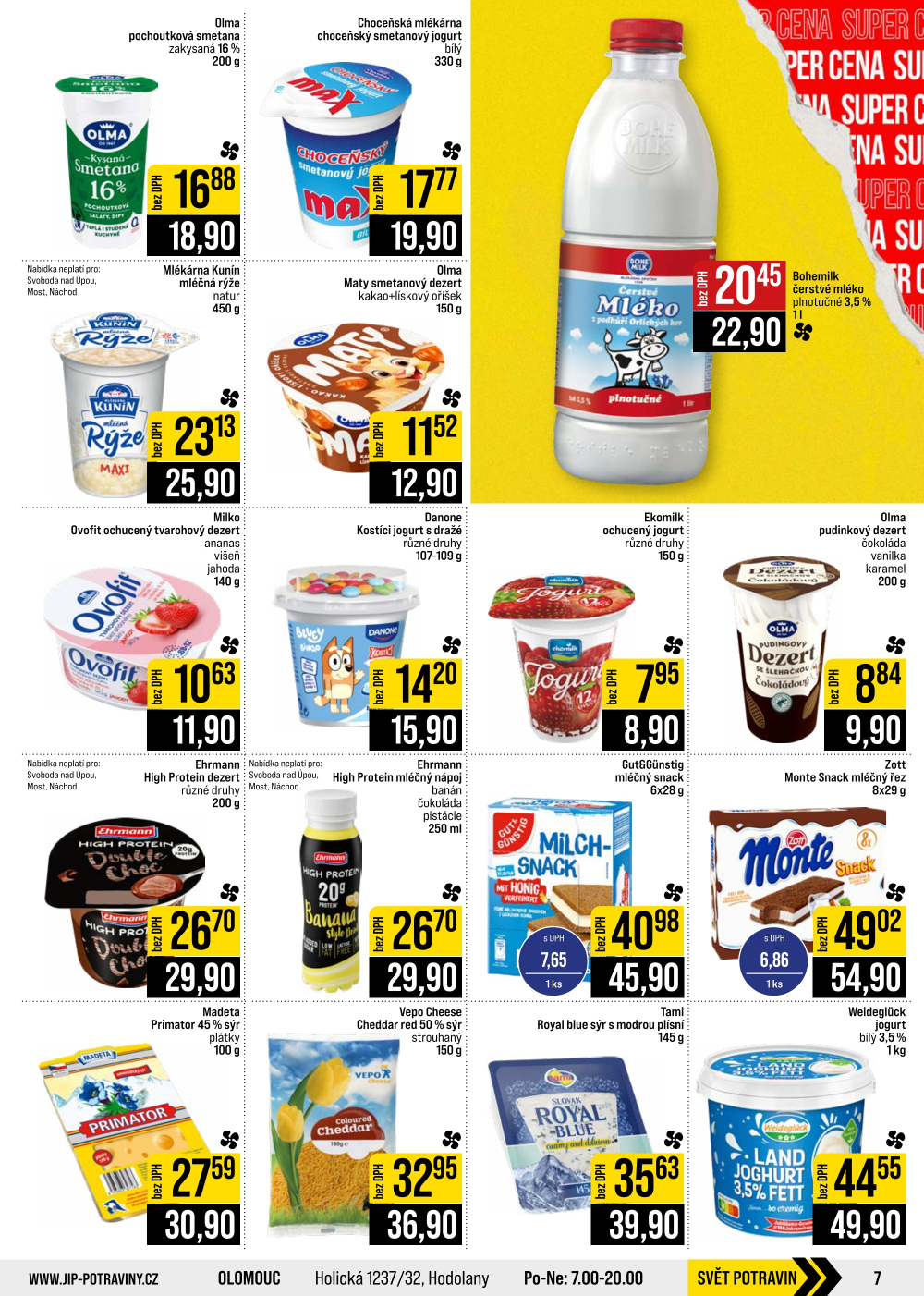 Leták JIP leták CC Cash & Carry - České Budějovice, Most, Náchod, Svoboda nad Úpou, Sušice - strana 7