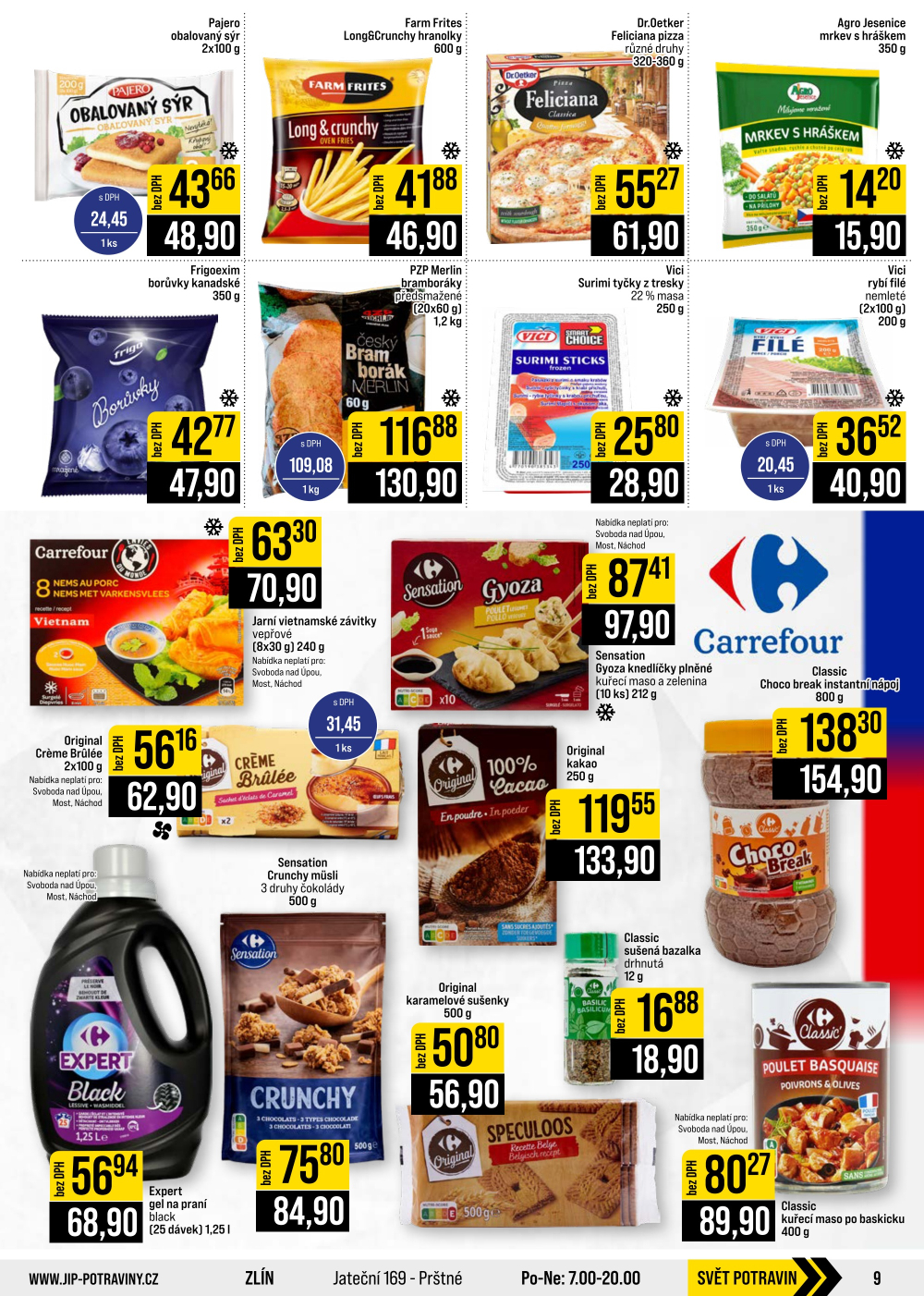 Leták JIP leták CC Cash & Carry - České Budějovice, Most, Náchod, Svoboda nad Úpou, Sušice - strana 9