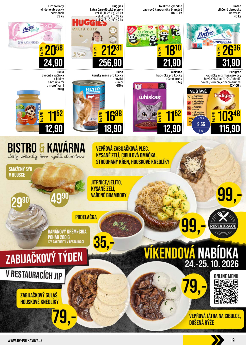 Leták JIP leták CC Cash & Carry - Brno, Ostrava, Praha, Polička, Olomouc, Karlovy Vary, Zlín, Jilemnice, Pardubice - strana 19