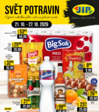 Akční leták JIP  CC Cash & Carry - Brno, Ostrava, Praha, Polička, Olomouc, Karlovy Vary, Zlín, Jilemnice, Pardubice