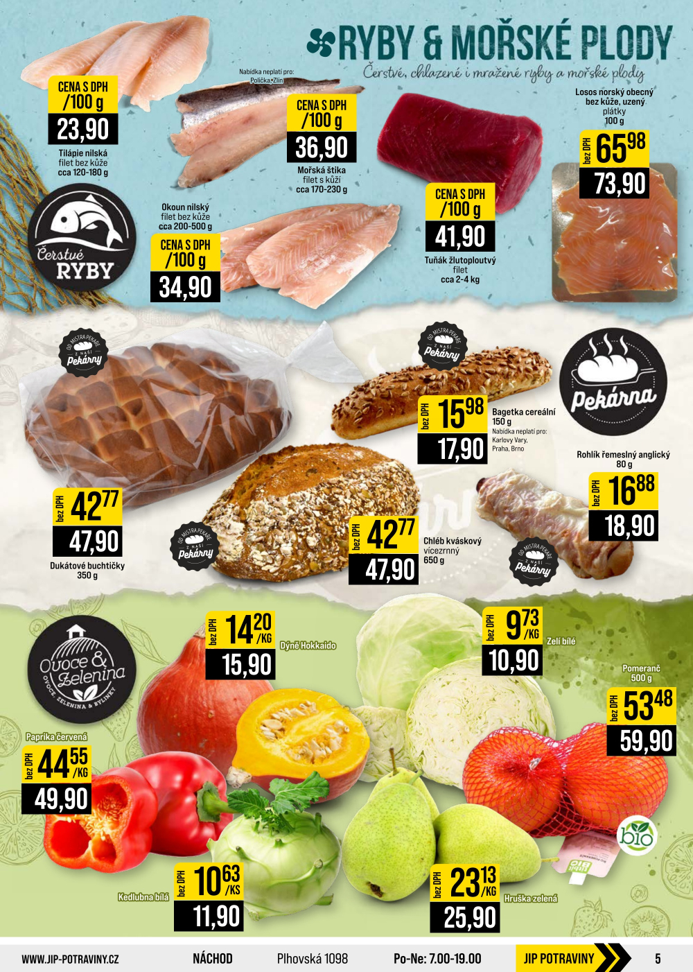 Leták JIP leták CC Cash & Carry - Brno, Ostrava, Praha, Polička, Olomouc, Karlovy Vary, Zlín, Jilemnice, Pardubice - strana 5