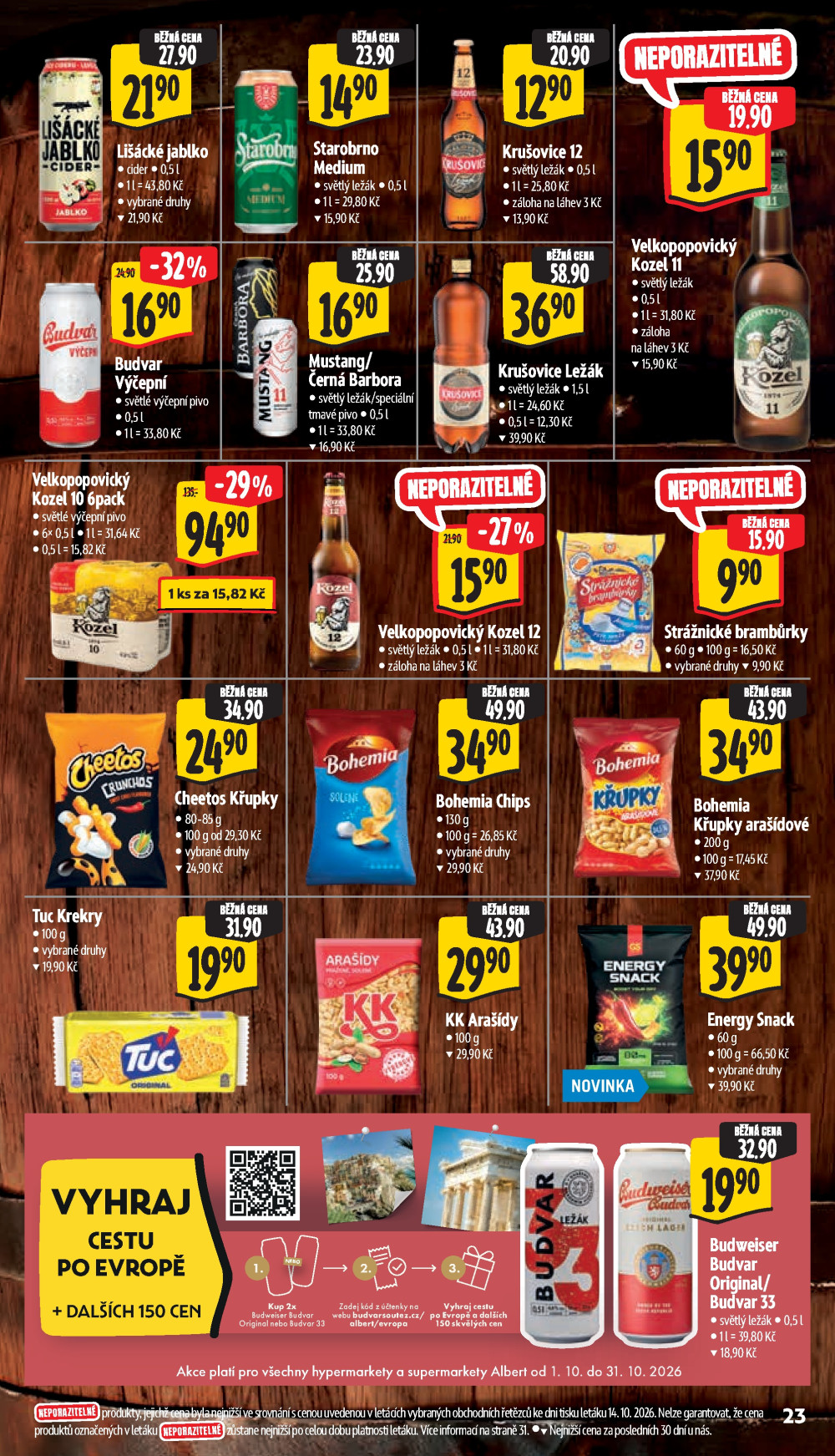 Leták Albert Hypermarket leták - strana 31