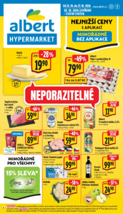 Albert Hypermarket leták