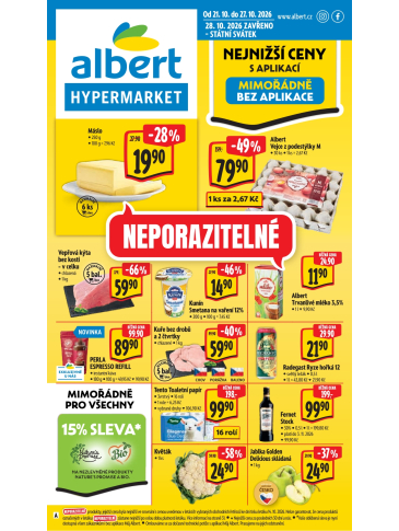 Albert Hypermarket leták