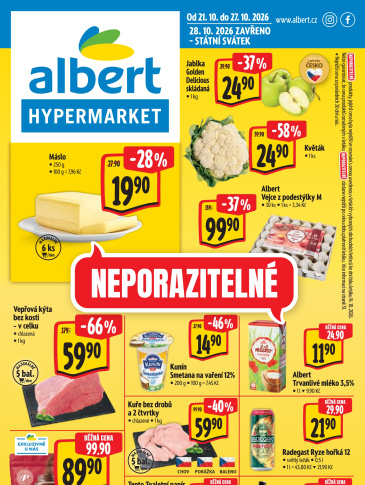 Albert Hypermarket leták