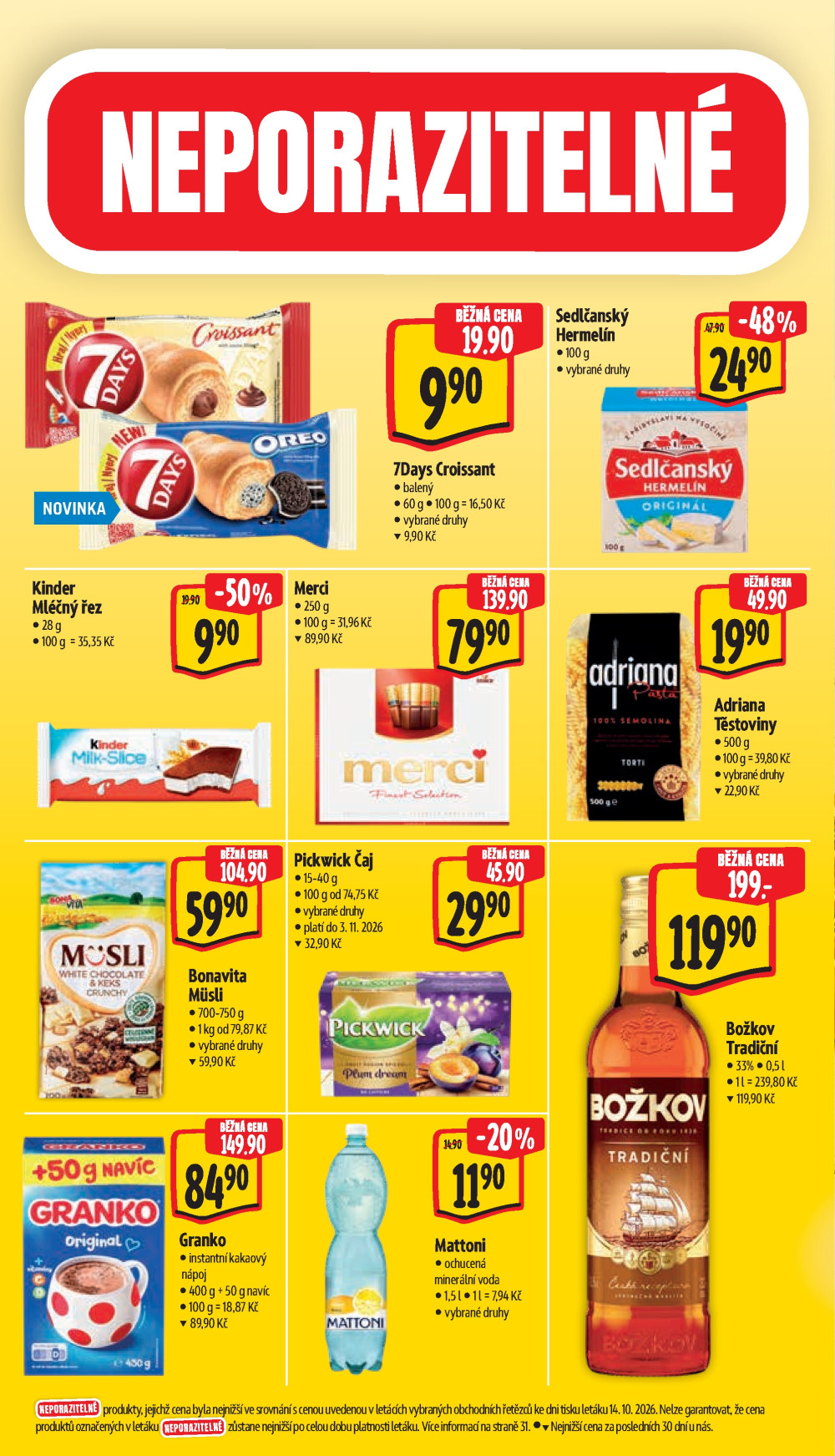 Leták Albert Hypermarket leták - Znojmo, Brněnská - strana 12