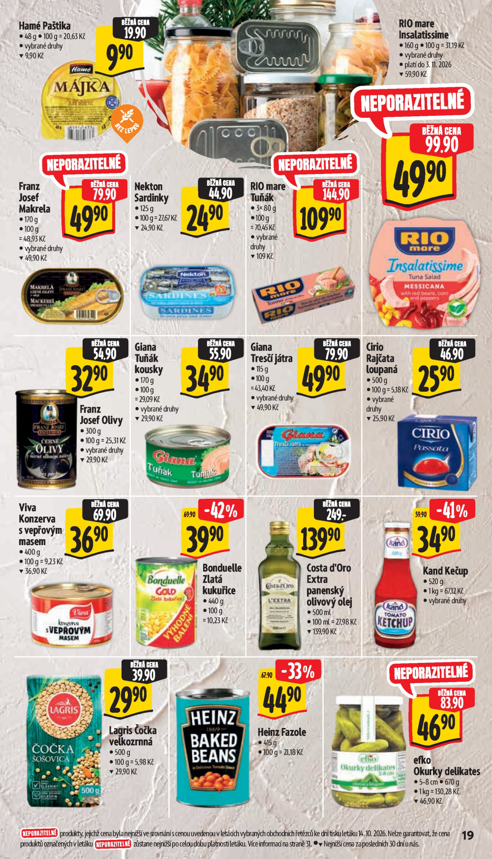 Leták Albert Hypermarket leták - Znojmo, Brněnská - strana 35