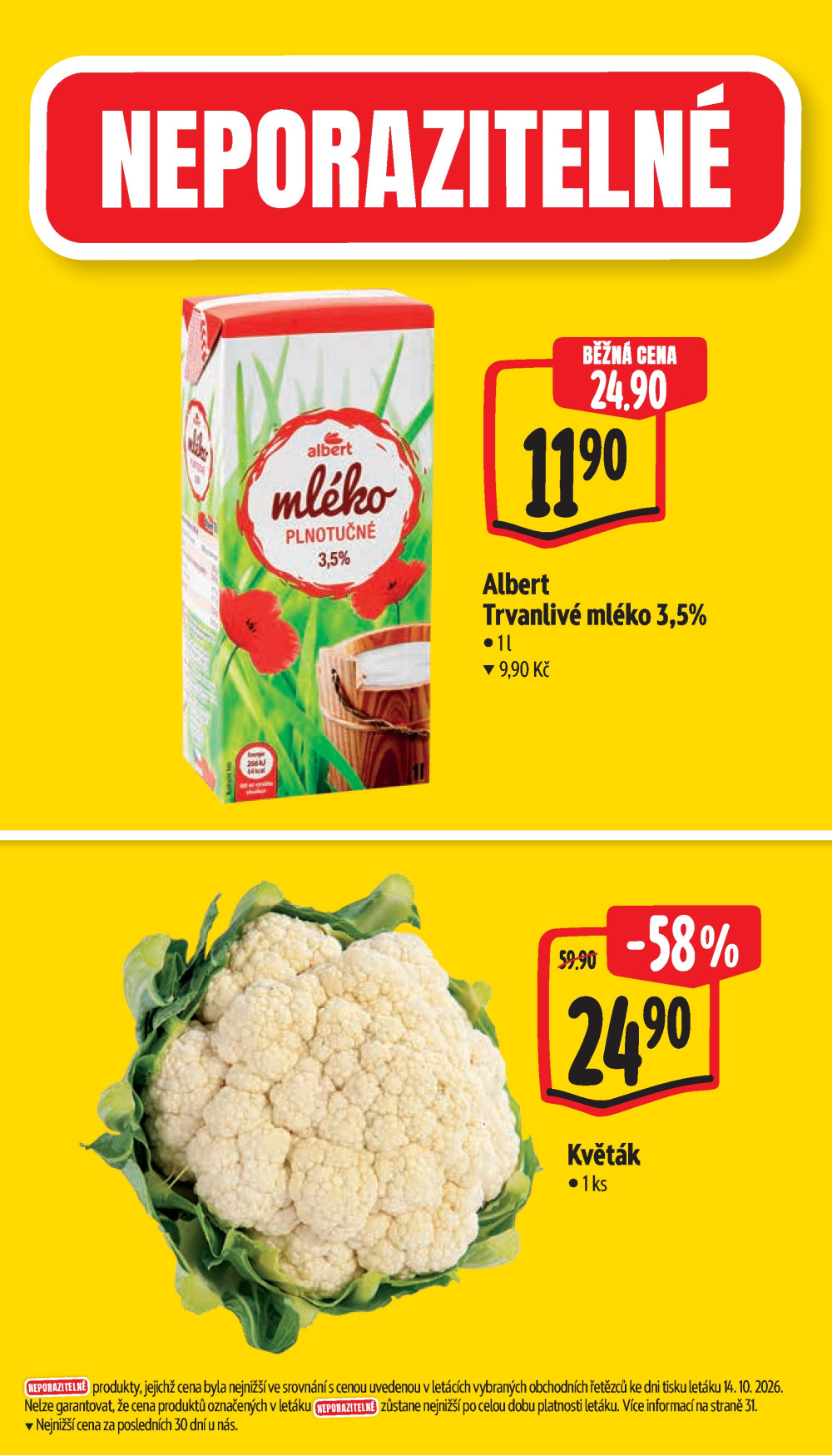 Leták Albert Hypermarket leták - Znojmo, Brněnská - strana 4