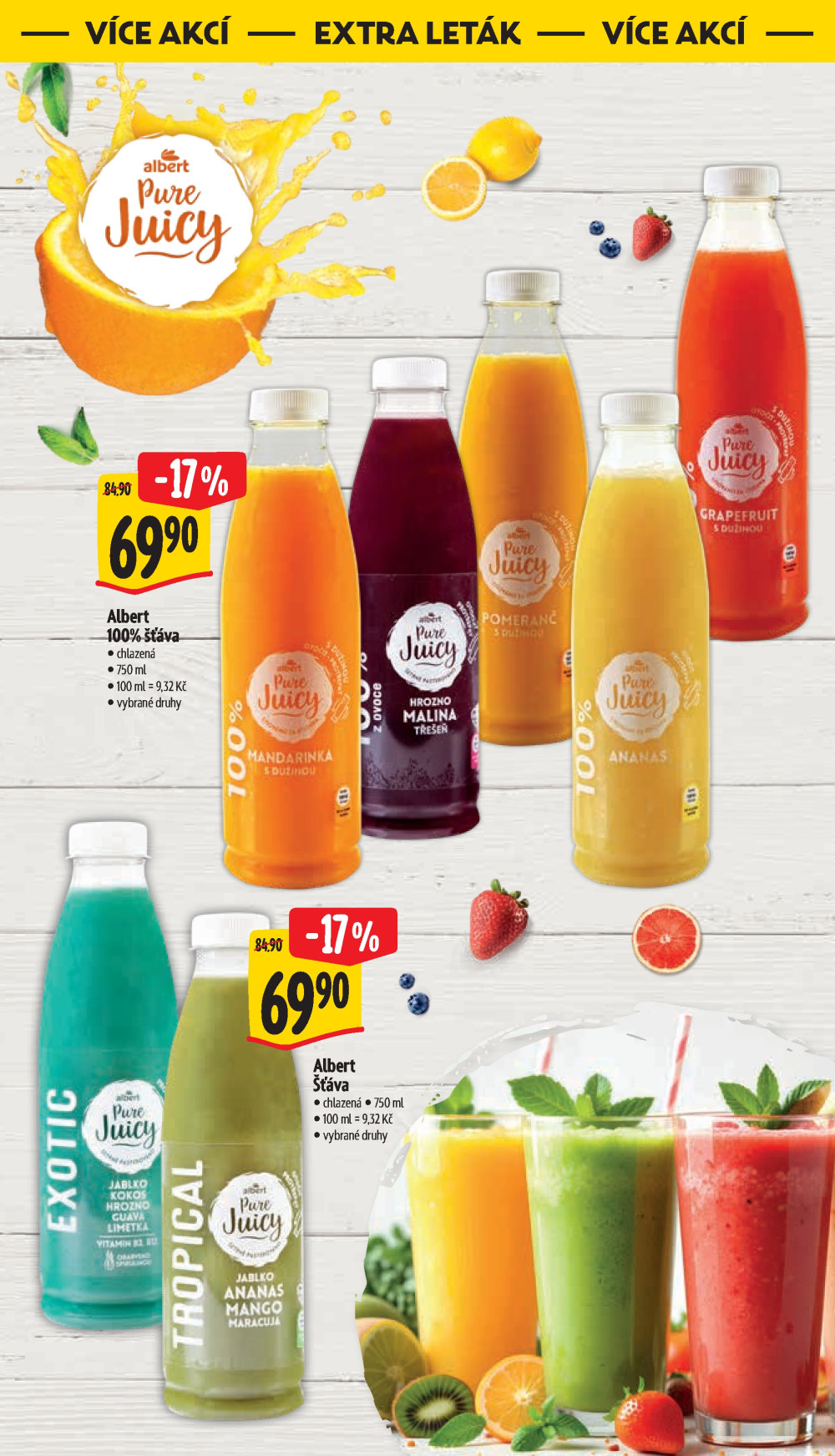 Leták Albert Hypermarket leták - Jablonec nad Nisou, OC Rýnovka - strana 48