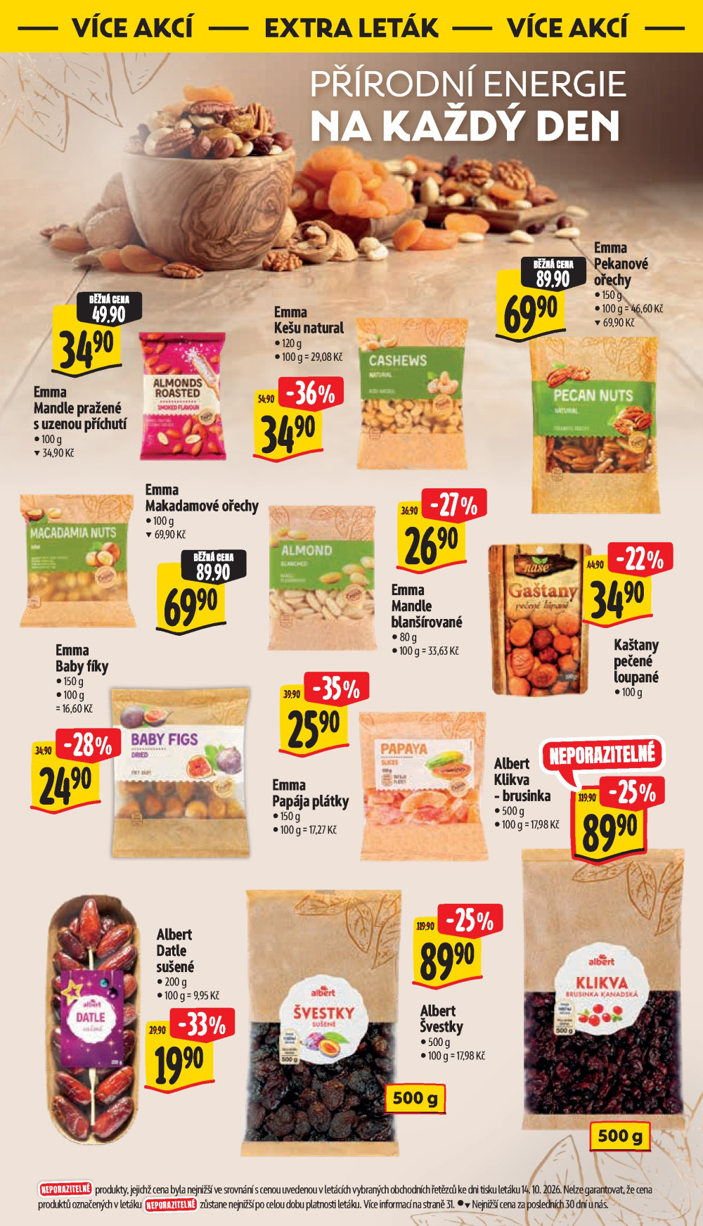 Leták Albert Hypermarket leták - Jablonec nad Nisou, OC Rýnovka - strana 49