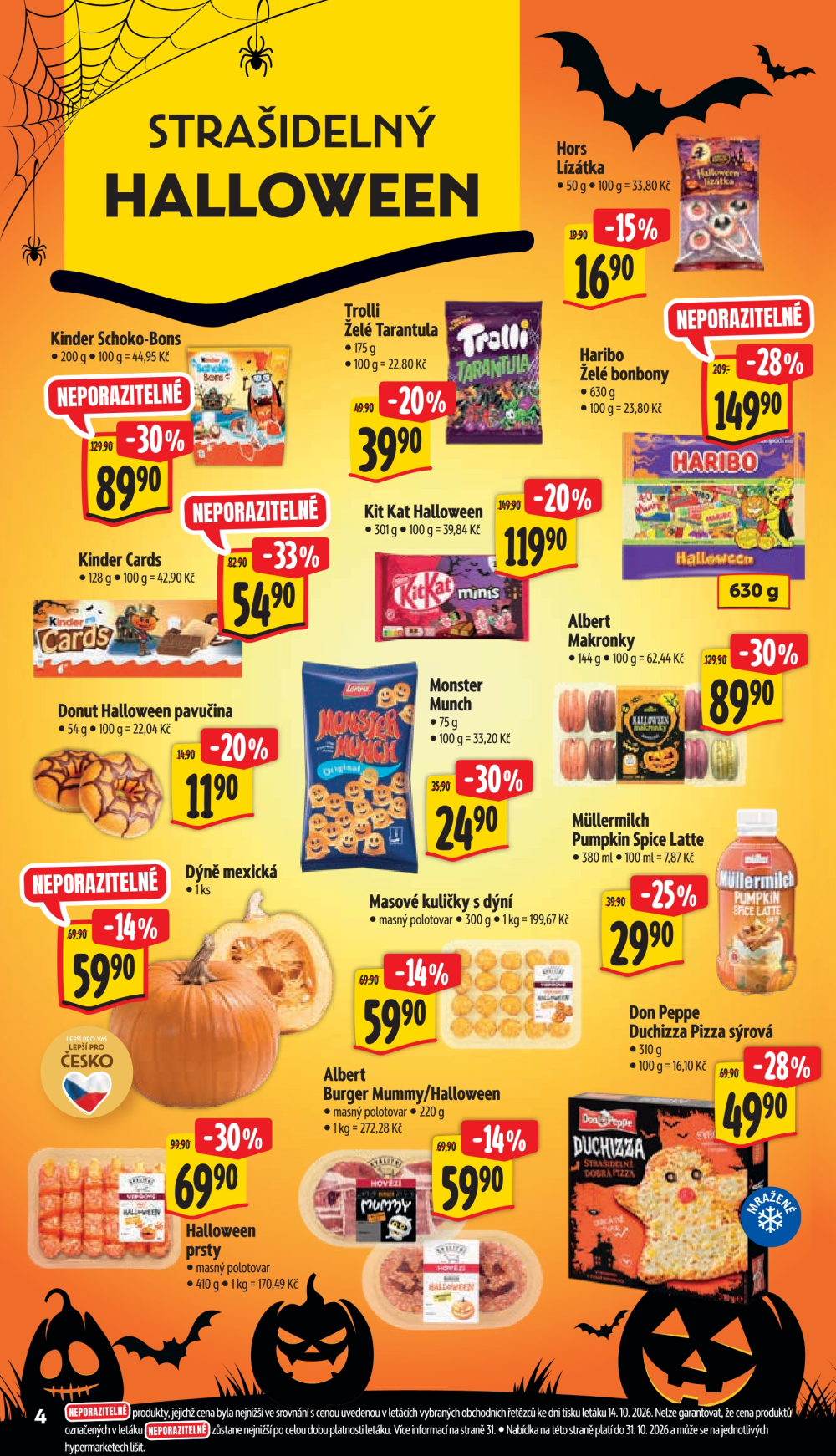 Leták Albert Hypermarket leták - Jablonec nad Nisou, OC Rýnovka - strana 18