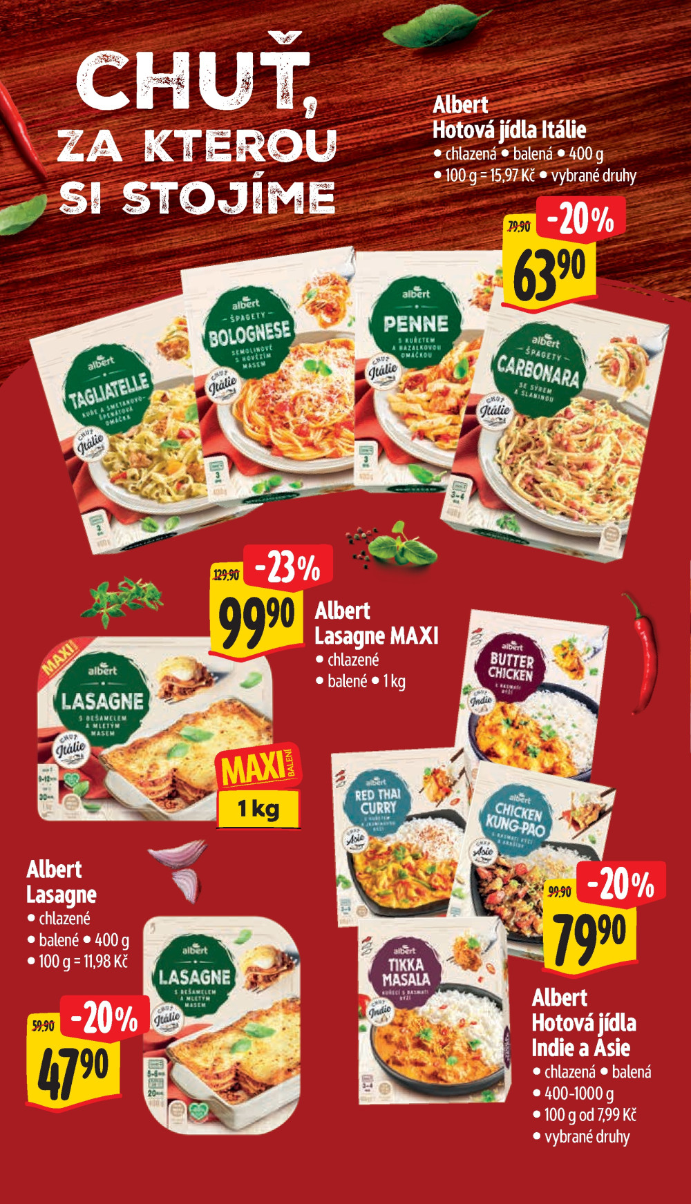 Leták Albert Hypermarket leták - Jablonec nad Nisou, OC Rýnovka - strana 8