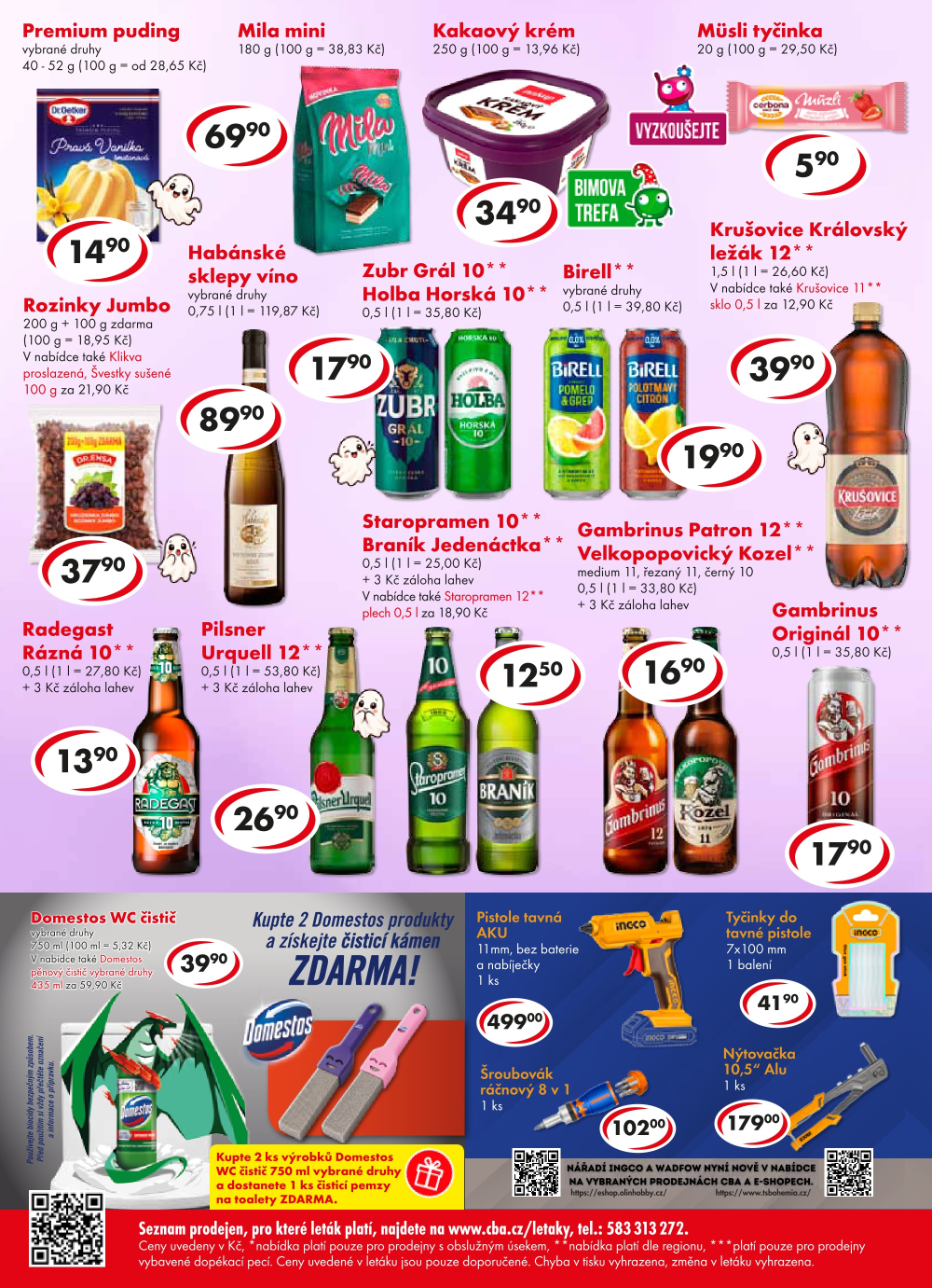 Leták CBA Potraviny leták - strana 4