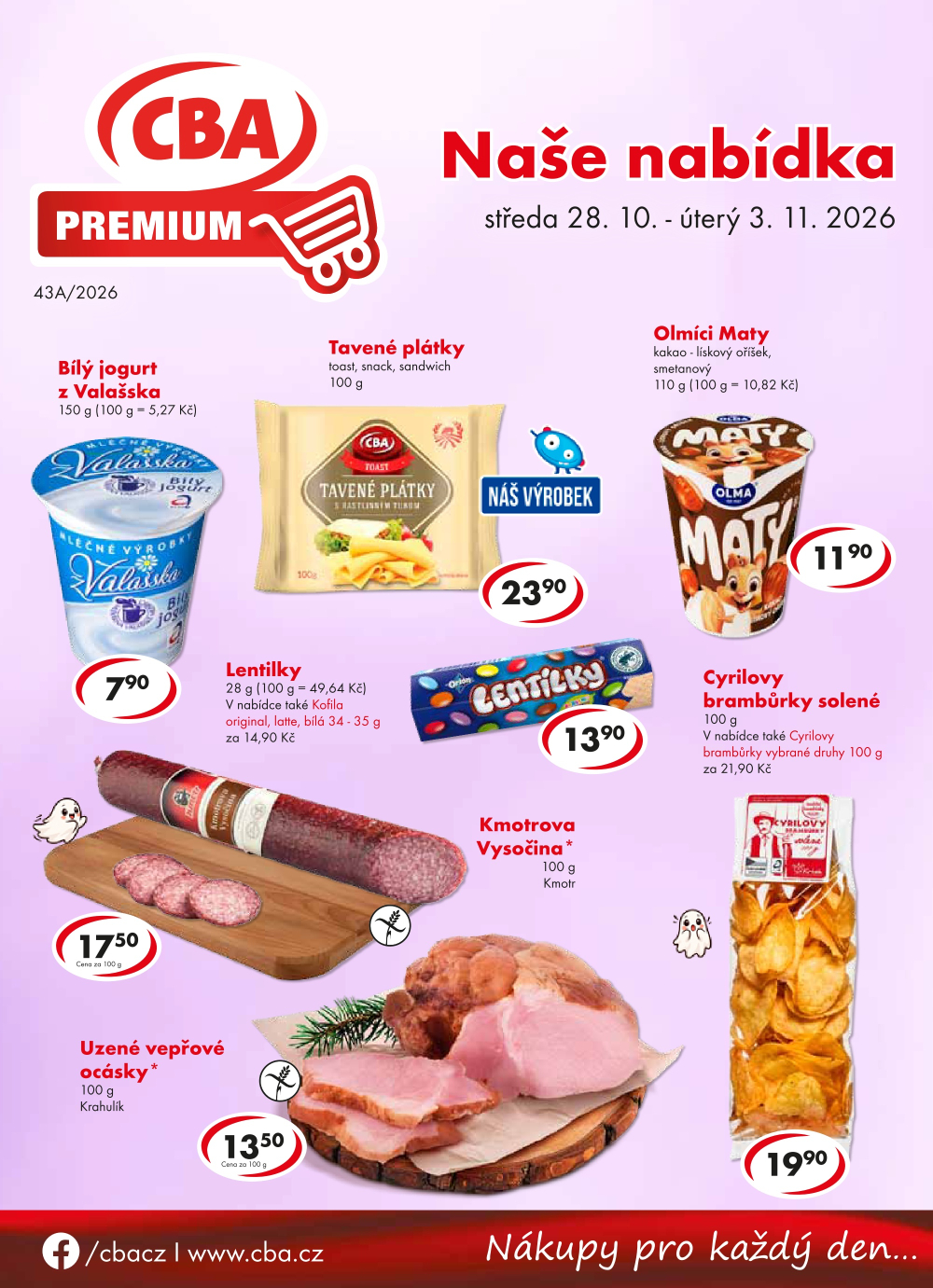 Leták CBA Premium leták - strana 1