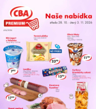 Akční leták CBA Premium 