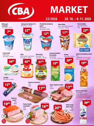 CBA Market leták