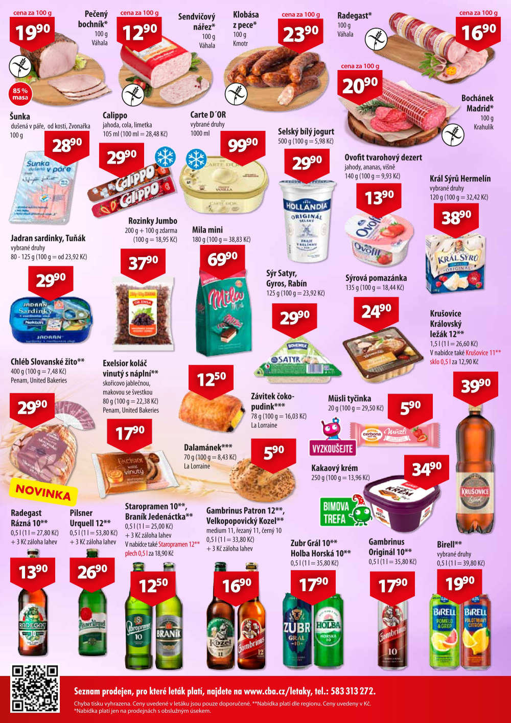 Leták CBA Market leták - strana 2