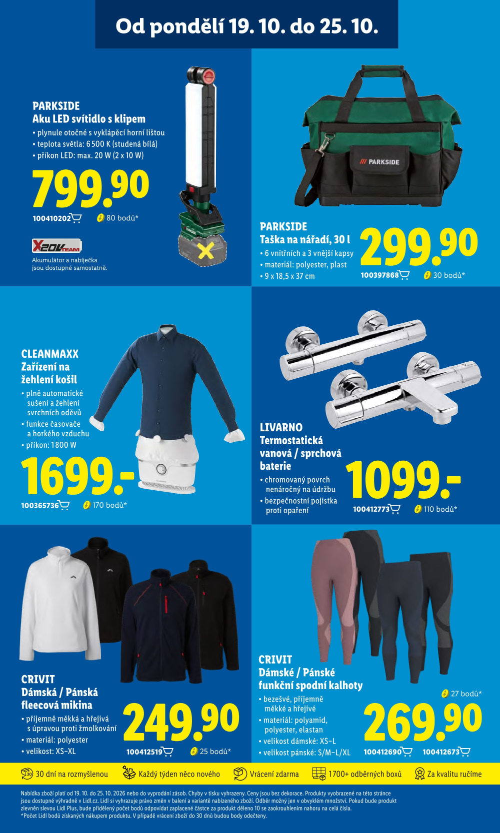 Leták Lidl leták - Nabídka spotřebního zboží - strana 3
