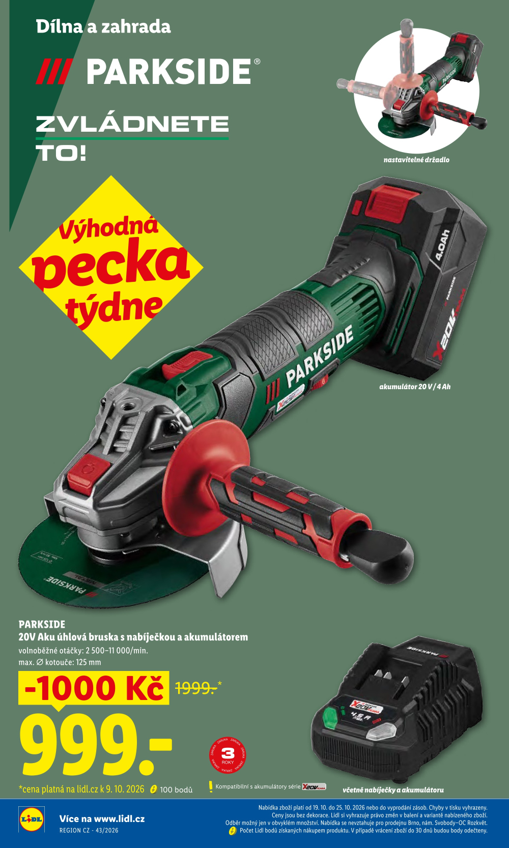 Leták Lidl leták - Nabídka spotřebního zboží - strana 7