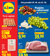 Akční leták Lidl  od pondělí