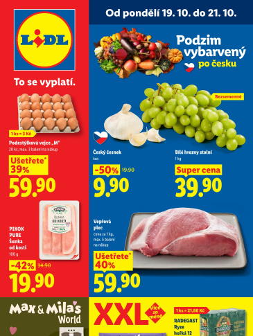 Lidl leták od pondělí