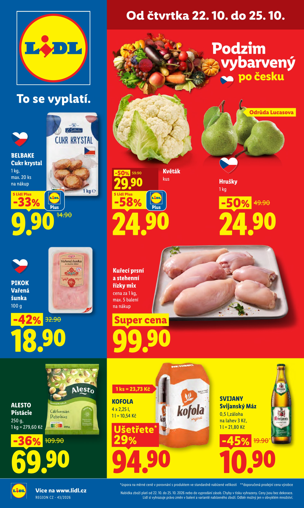 Leták Lidl leták od čtvrtka - strana 1