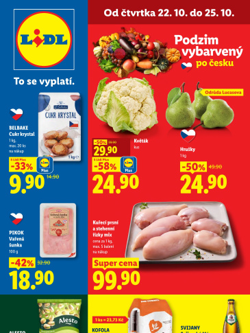 Lidl leták od čtvrtka
