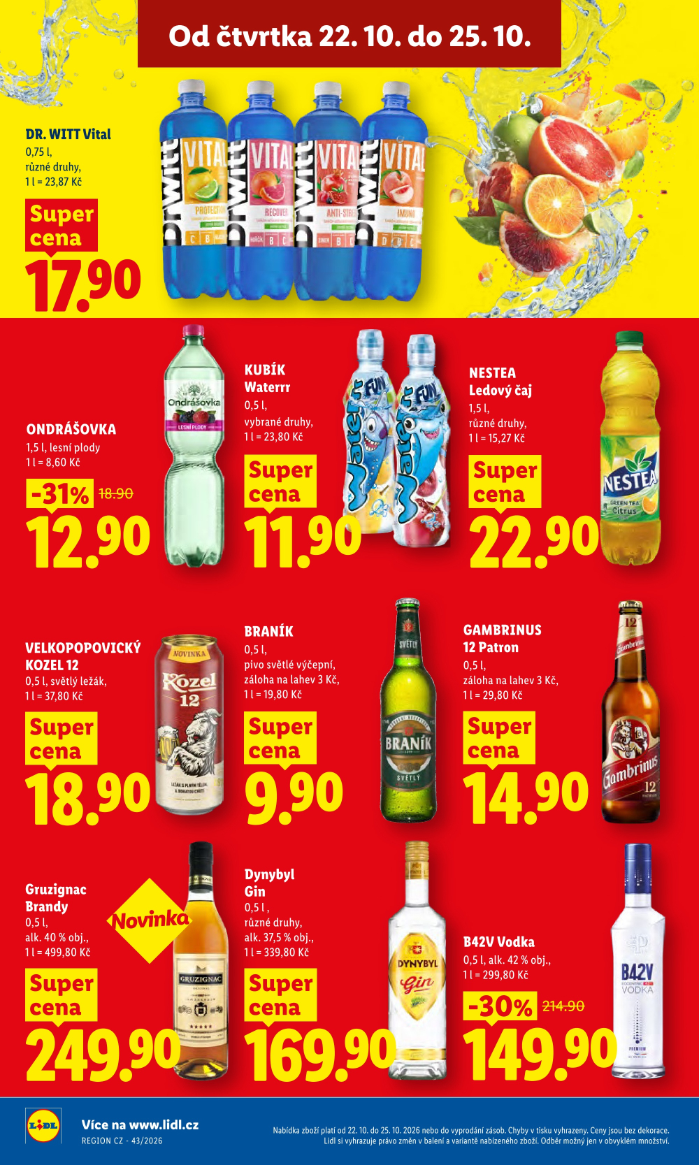 Leták Lidl leták od čtvrtka - strana 30