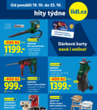 Lidl - shop.cz leták - hity týdne