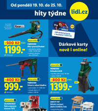 Akční leták Lidl - shop.cz  - hity týdne