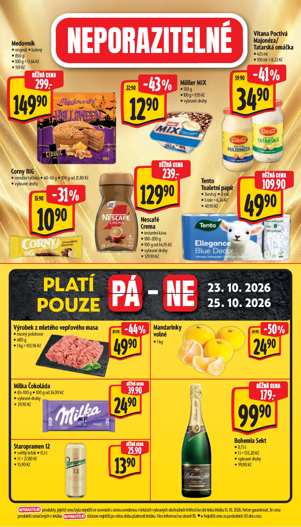 Leták Albert Supermarket leták - Příbor, Smetanova a Šumperk, Temenická - strana 12